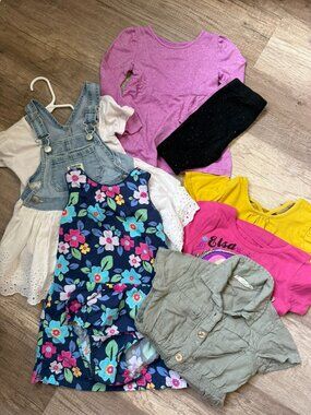 Little Girl Spring & Summer Bundle (9 items) | Size 2T